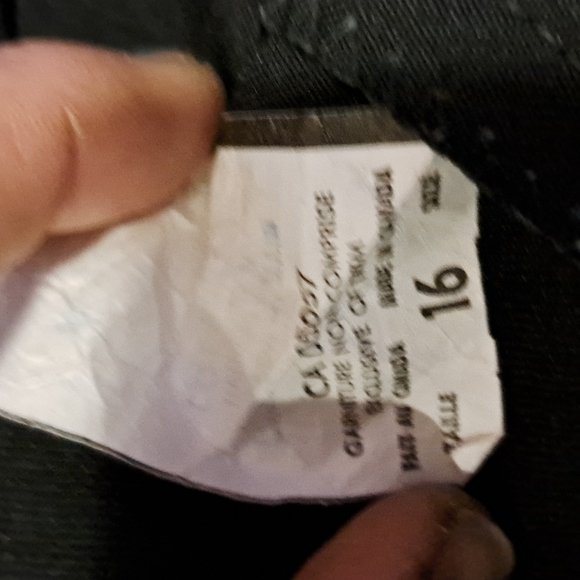 Size 16 black and white pin striped pants - Picture 5 of 7